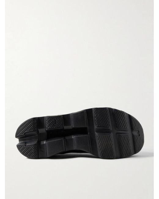 On Shoes Black Cloudmster Void Rubber-Trimmed Mesh Running Sneakers for men