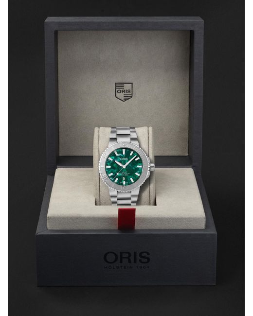 Oris Black Bracenet Aquis Automatic 43.5mm Stainless Steel Watch for men