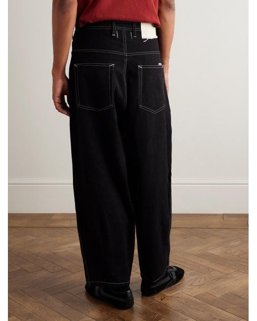 STORY mfg. Wonky-Wear Lush weit geschnittene in Black für Herren