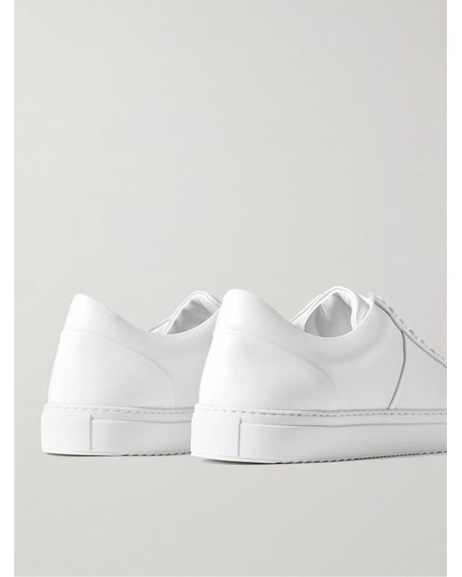 Mr P. White Larry Leather Sneakers for men