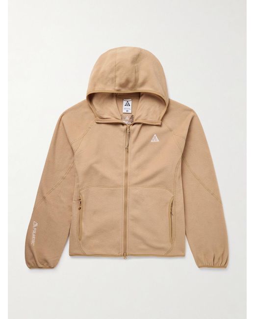 Nike ACG Wolf Tree Kapuzenjacke aus Polartec®-Fleece in Natural für Herren