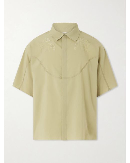Satisfy Natural River Laser-Cut Peaceshell Shirt for men