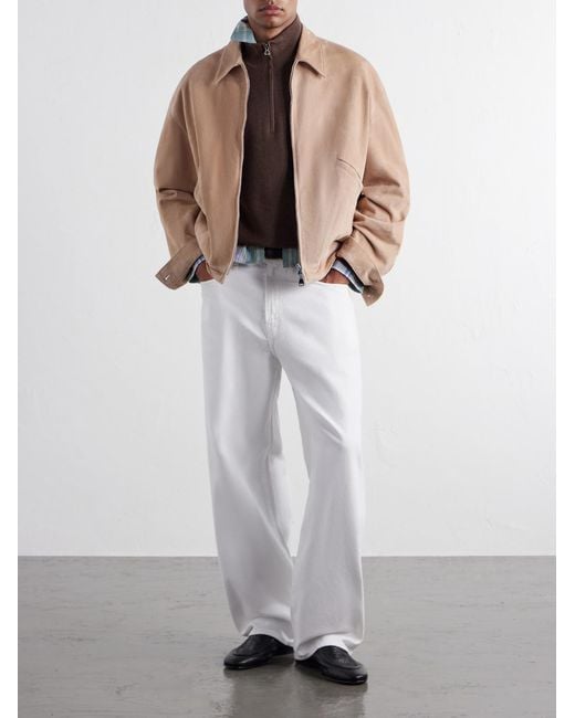 Polo Ralph Lauren White The Rivington Relaxed Straight-Leg Jeans for men