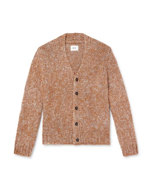 NN07 Natural Osky 60008 Wool-Blend Cardigan for men