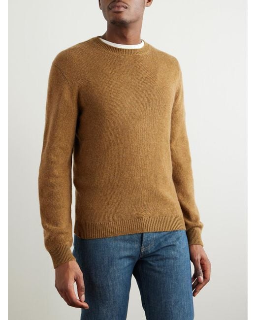 Loro Piana Natural Fobello Cashmere Sweater for men