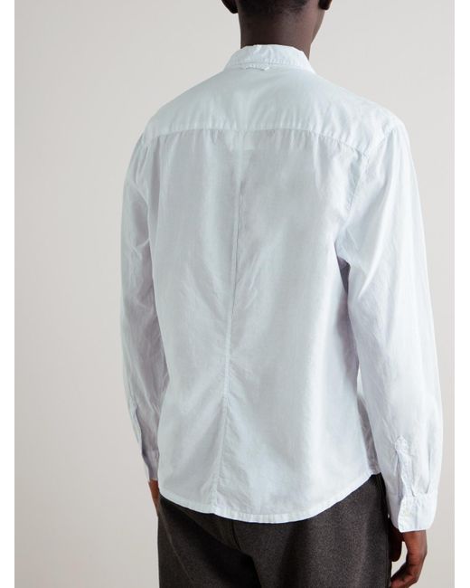 James Perse Blue Standard Cotton Shirt for men