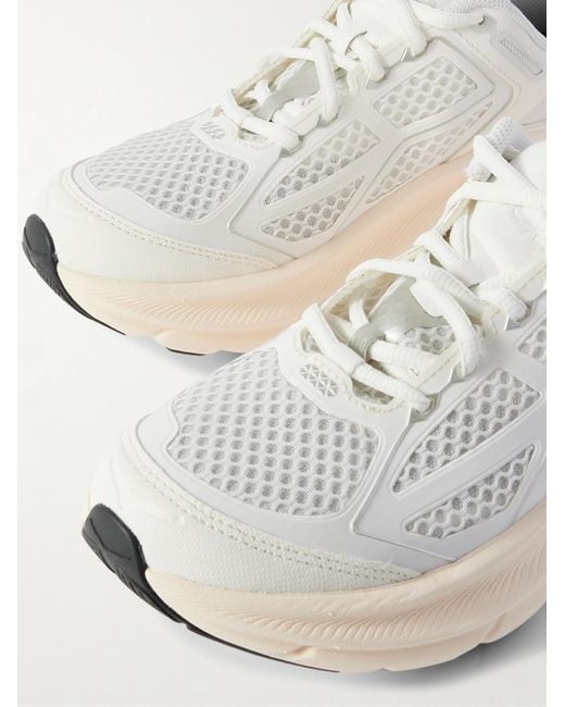 Hoka One One Clifton One9 Sneakers aus Mesh mit Gummibesatz in White für Herren