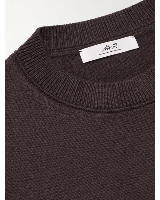 Curtis Cashmere Sweater di Mr P. in Purple da Uomo