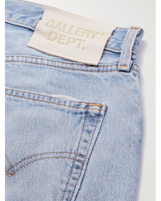5001 Slim-Fit Distressed Jeans di GALLERY DEPT. in Blue da Uomo
