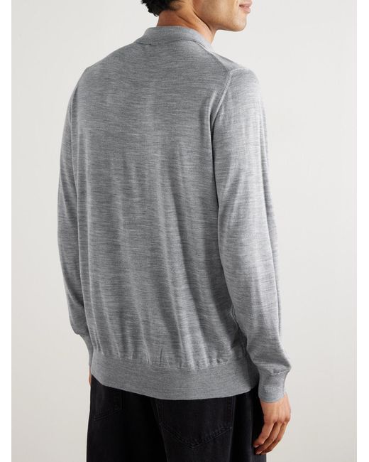 Caruso Gray Wool for men