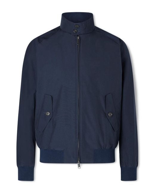 Baracuta Blue G9 Shell Harrington Jacket for men