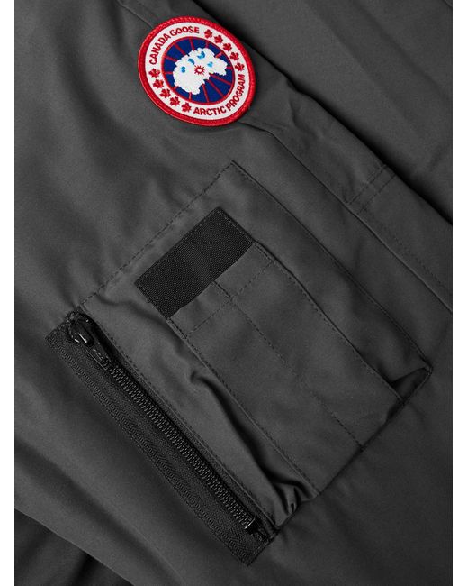 Canada Goose Gray Chilliwack Arctic Tech Hooded Down Jacket for men