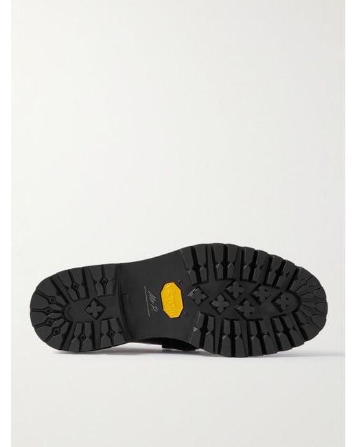 Mr P. Jaques Loafers aus Leder mit Fransen und Troddeln in Black für Herren