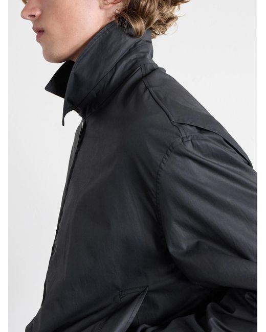 Studio Nicholson Blue Lyons Cotton Blouson Jacket for men
