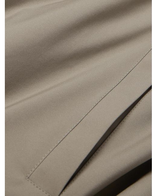Loro Piana Brown Reversible Windmate Storm System Shell And Cashmere Bomber Jacket for men