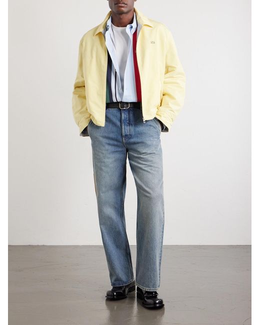 Loewe Blue Wide-Leg Baggy Jeans for men