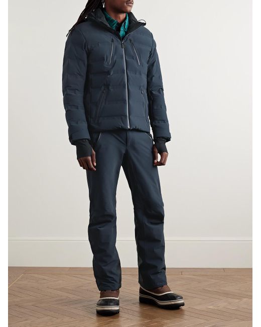 Aztech Mountain Blue Team Aztech Bootcut Padded Ski Pants for men