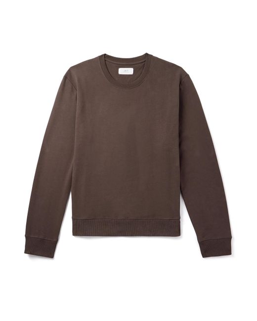 Mr P. Brown Cotton-blend Jersey Sweatshirt for men