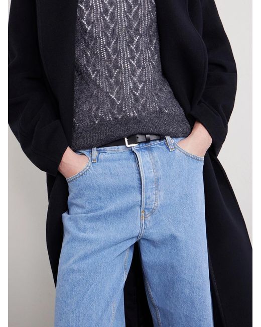Dries Van Noten Blue Straight-Leg Jeans for men