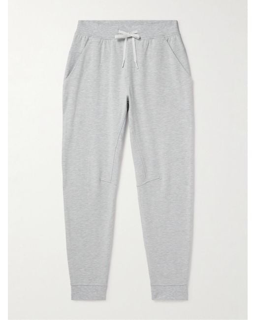 lululemon athletica Gray City Sweat Tapered Stretch-jersey Sweatpants for men