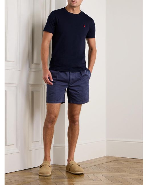 Polo Ralph Lauren Blue Cotton-Jersey T-Shirt for men