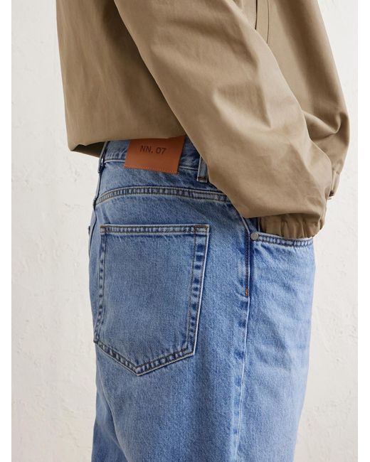 NN07 Blue Otis 1882 Straight-Leg Organic Jeans for men