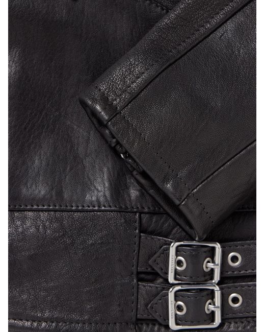 Belstaff Black Rider Full-grain Leather Jacket for men