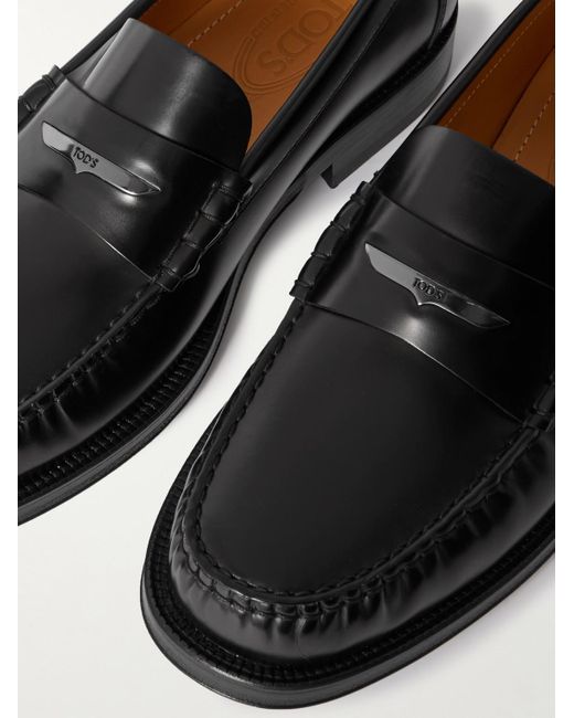Mocassini di Tod's in Black da Uomo