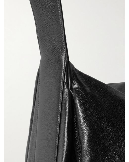 Fear Of God Black Moto Full-grain Leather Tote Bag for men
