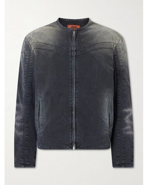 424 Black Tokyo Cotton-canvas Jacket for men
