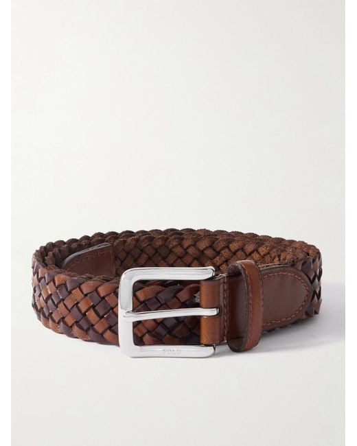 Polo Ralph Lauren Westend Gürtel aus geflochtenem Leder in Brown für Herren
