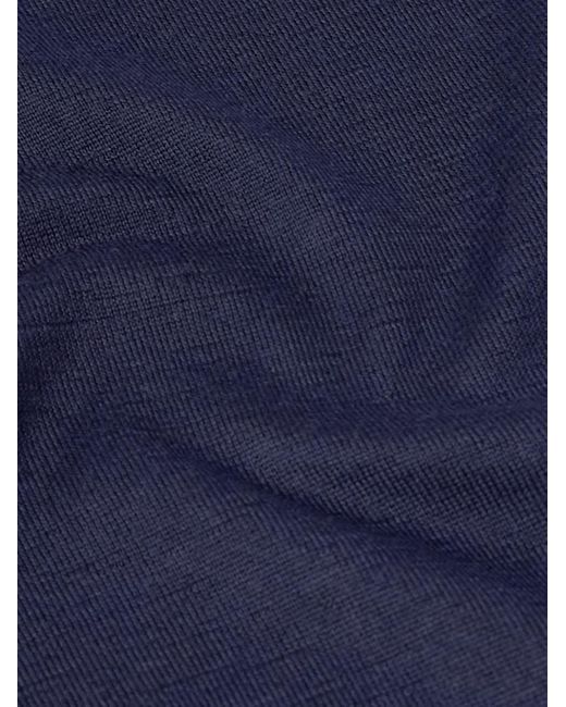 Polo di Gabriela Hearst in Blue da Uomo