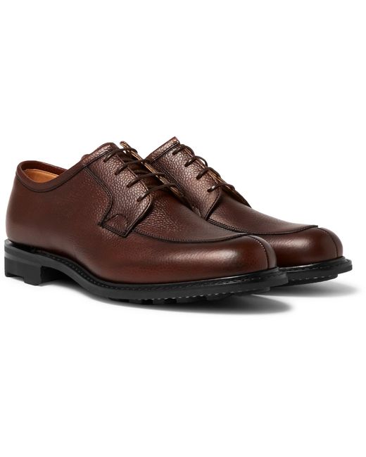 Church's Brown Searby Split-toe Full-grain Leather Derby Shoes for men