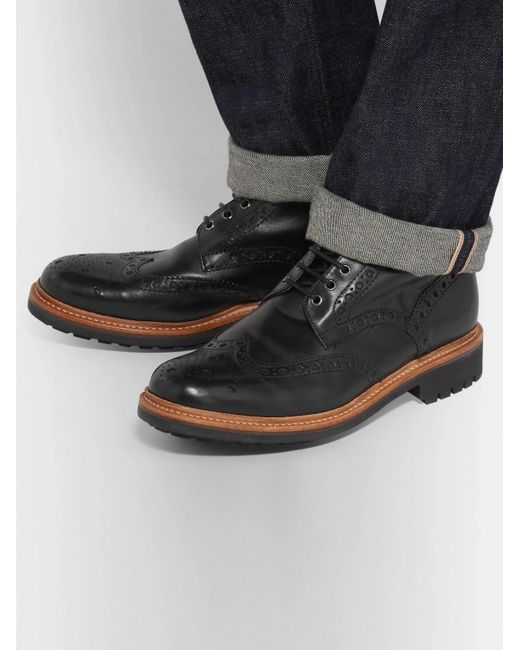 grenson fred brogue boot