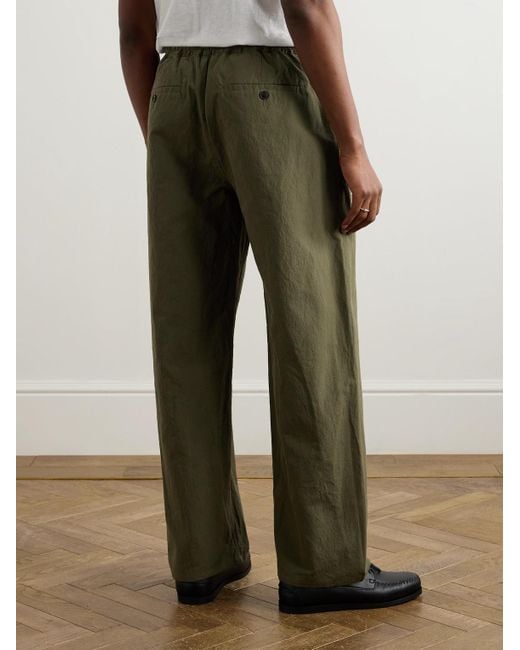 Pantaloni A Gamba Larga di A Kind Of Guise in Green da Uomo