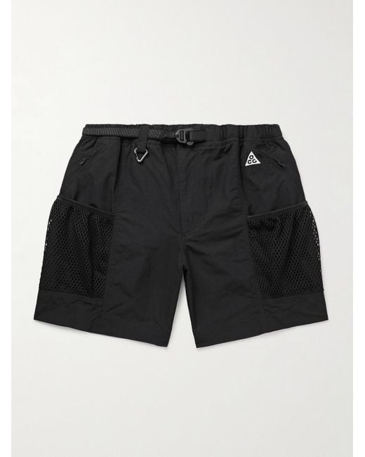 Shorts A Gamba Dritta di Nike in Black da Uomo