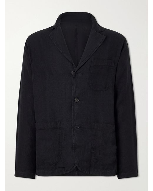 Corridor NYC Blue Linen Blazer for men