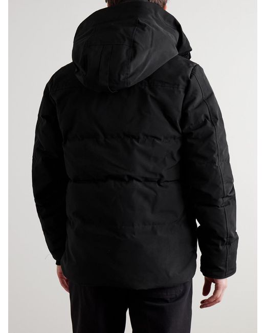 Canada Goose Black "Wyndham" Parka for men