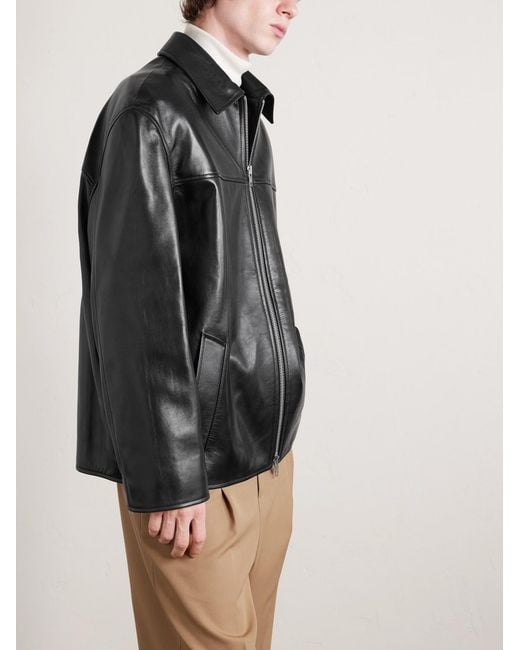 Céline Lederjacke in Black für Herren