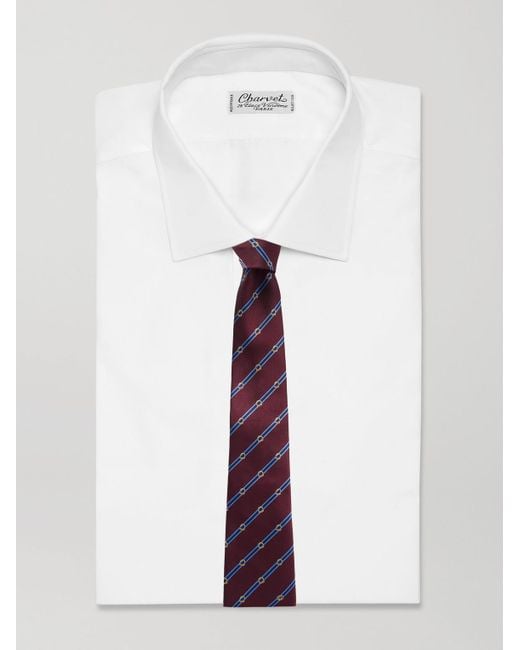 Cravatta di Gucci in Purple da Uomo