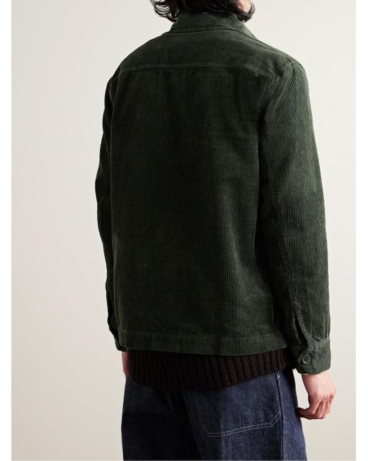 Alex Mill Arbeitsjacke aus Baumwollcord in Green für Herren