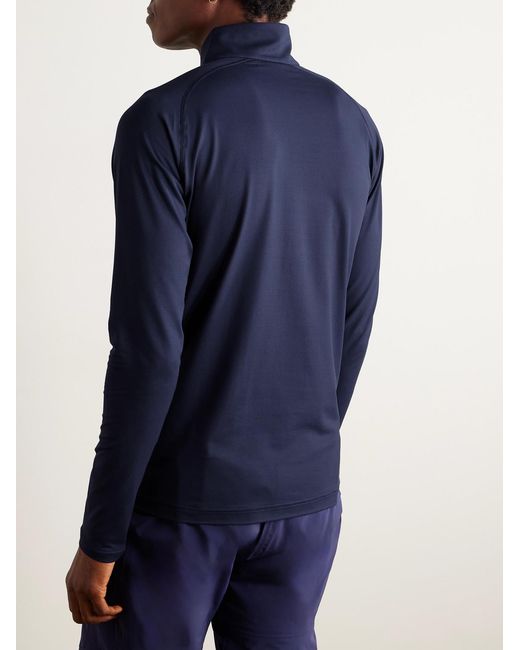Kjus Blue Feel Stretch-jersey Half-zip Ski Mid-layer for men