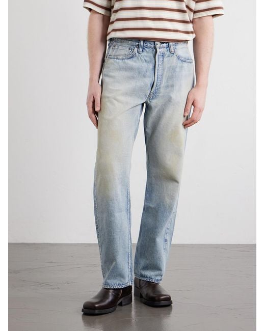 Fullcount Blue Santa Monica 0105w-1354 Straight-leg Jeans for men