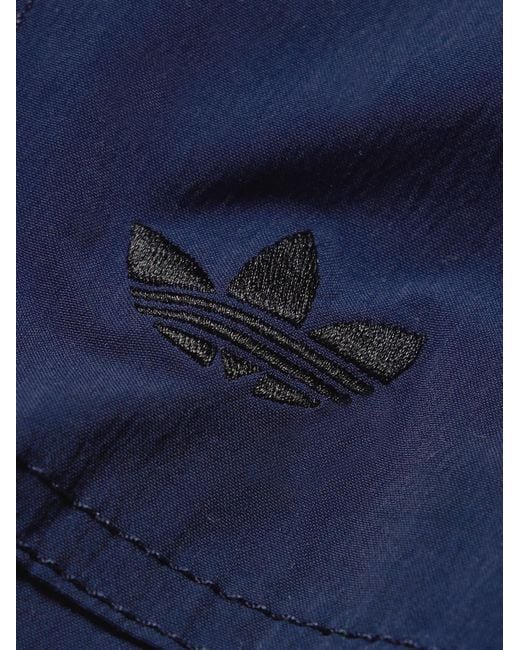 Adidas Originals Blue Wales Bonner Wide-leg Recycled-shell Trousers for men