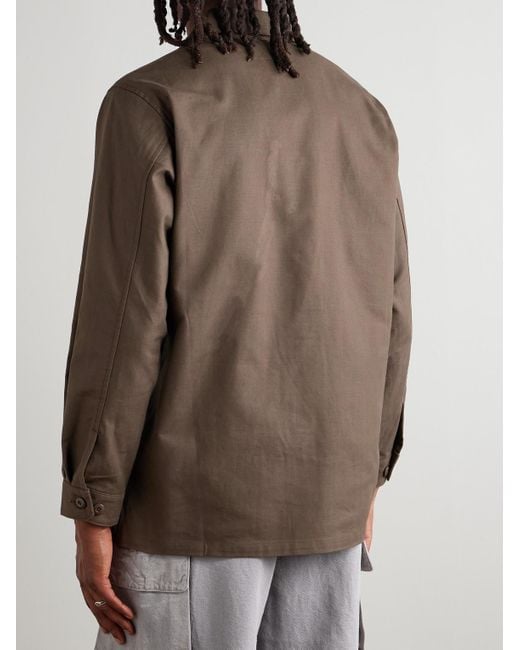 Camicia di (w)taps in Brown da Uomo