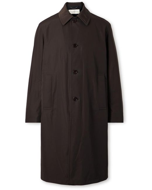 Dries Van Noten Black Padded Tech-shell Coat for men