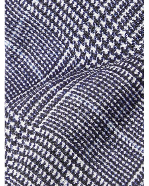 Brunello Cucinelli Krawatte aus Jacquard aus einer Leinen-Seidenmischung in Blue für Herren