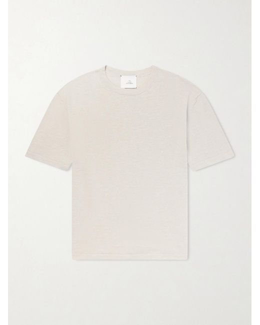 The Elder Statesman White Lenny Ribbed Wool for men