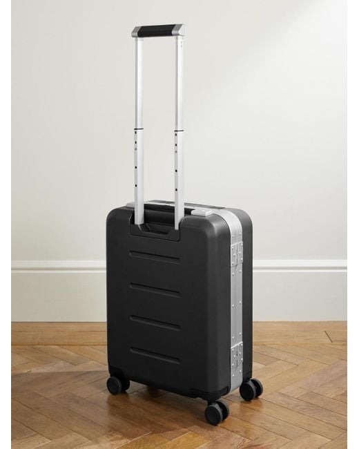 Db Journey Black Ramverk Pro Polycarbonate And Aluminium Carry-on Suitcase for men