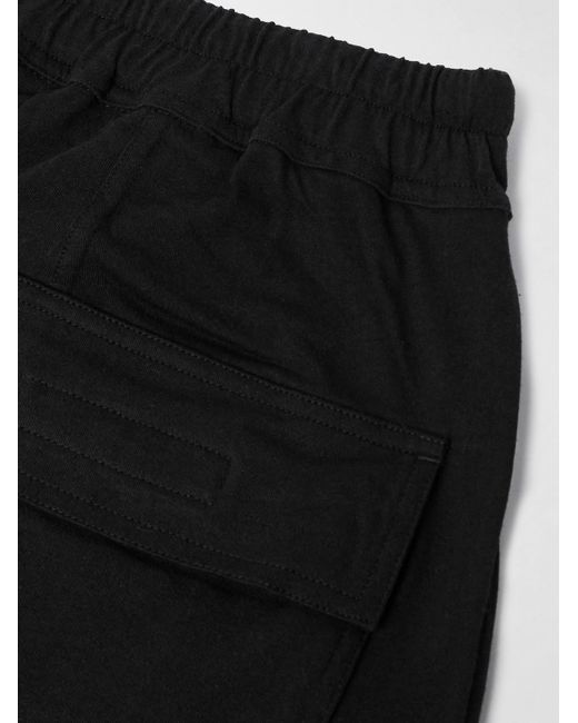 Champion Pantaloni sportivi a gamba affusolata in jersey di cotone con logo ricamato Prisoner di Rick Owens in Black da Uomo